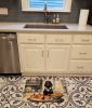 Boykin Spaniel Fall Kitchen Pumpkins Memory Foam Kitchen Mat Machine Washable Anti-Fatigue Mat Cushion Comfort Bath Mat or Kitchen Rug